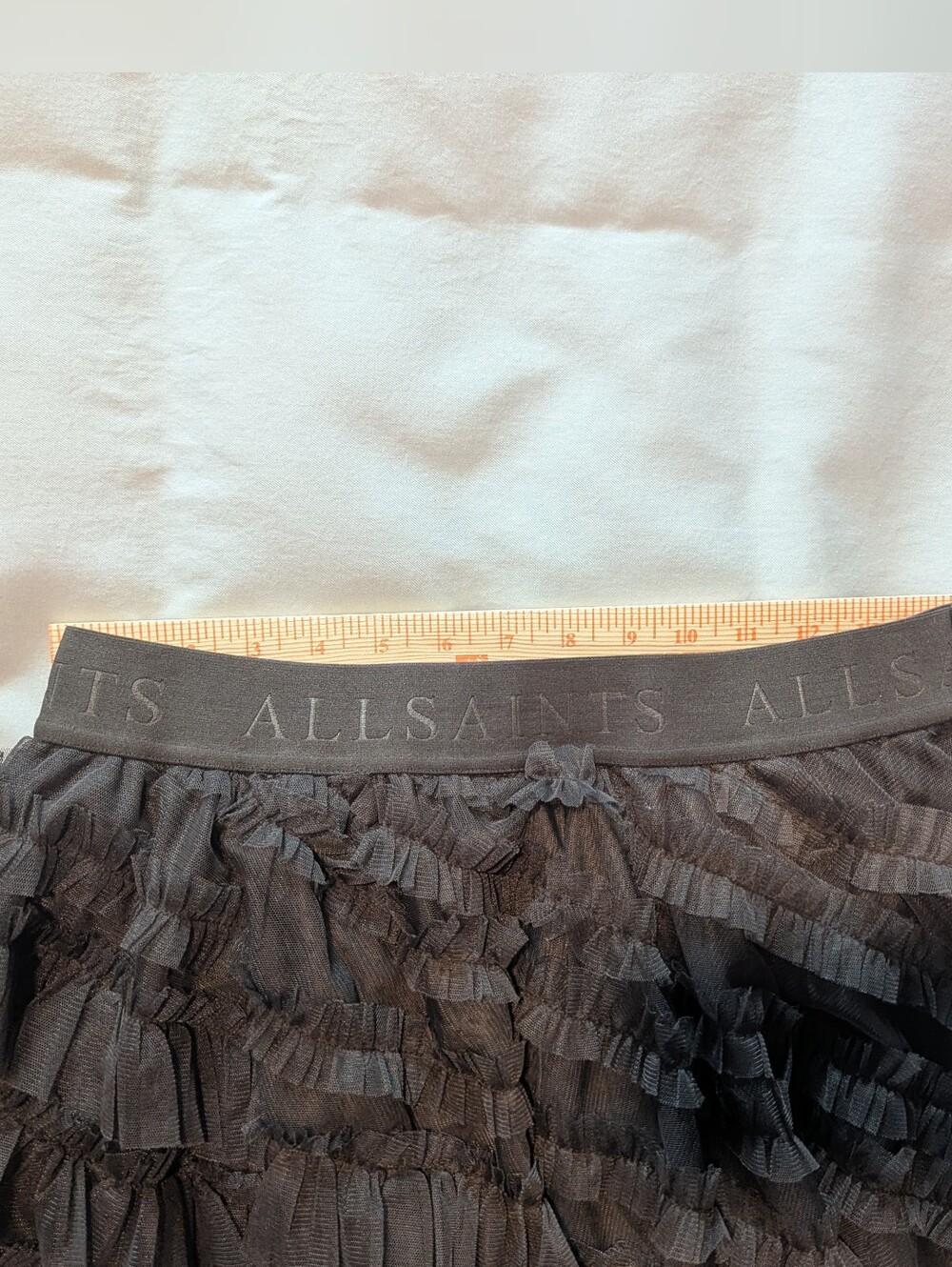 All Saints Jayde Tuille Skirt Size 8 - Picture 6 of 6